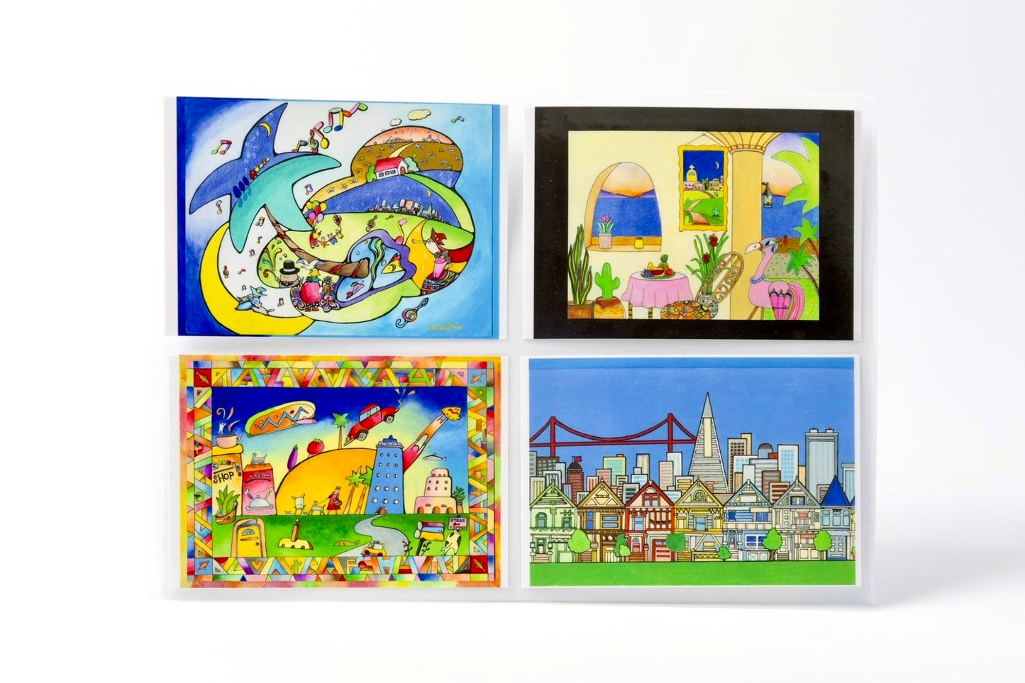 ポストカード4枚セット