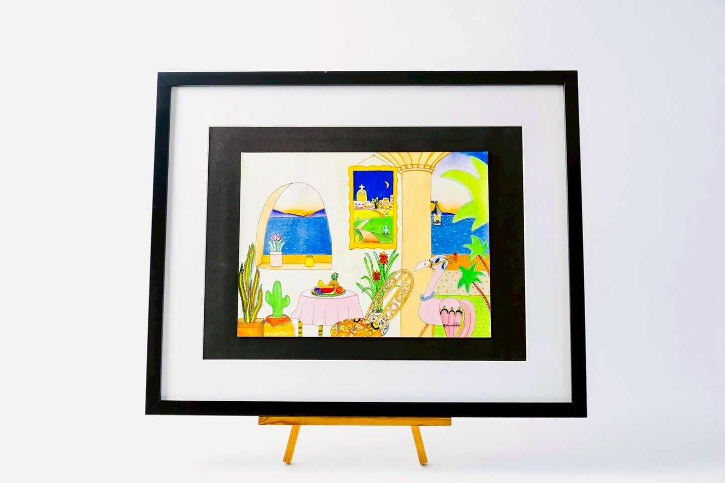 フラミンゴのいる部屋